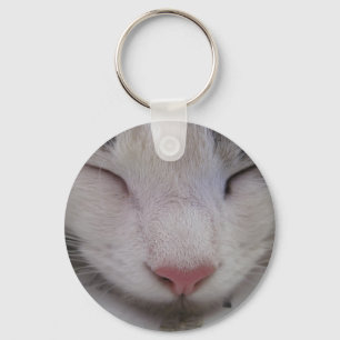 Sleeping Cat Keychain