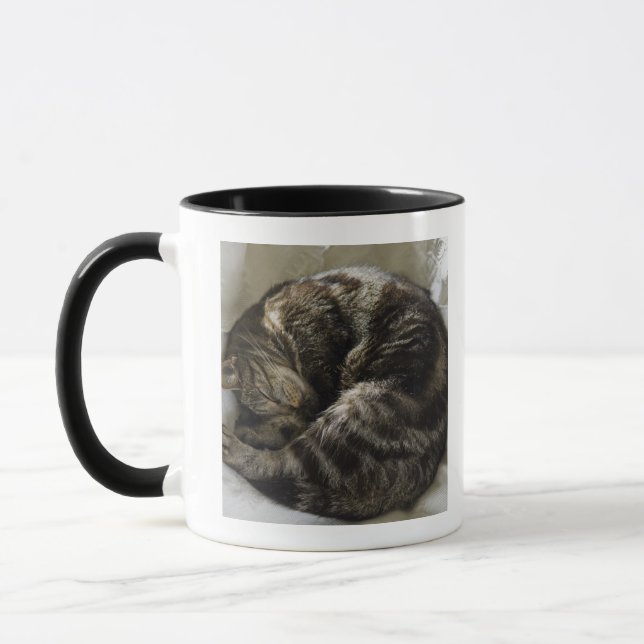 Sleeping cat mug (Left)