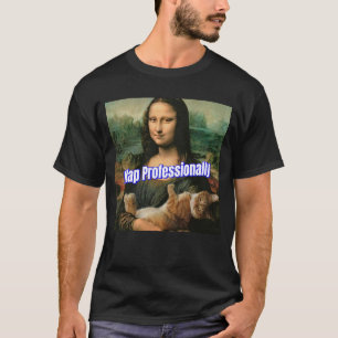 Sleeping Cat Professionally – The Cozy Gift Editio T-Shirt