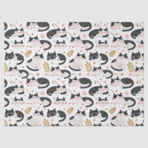 Sleeping Cats Tissue Paper