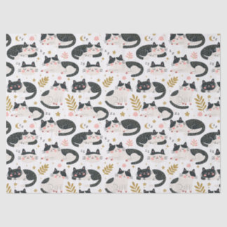 Sleeping Cats Tissue Paper