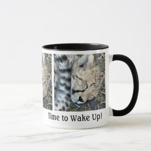 Sleeping Cheetah Cub Photo Mug
