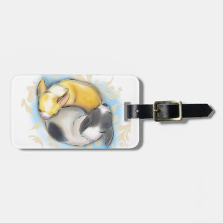 Sleeping Chihuahuas Luggage Tag