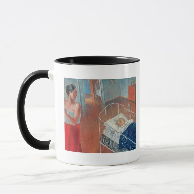 Sleeping Child, 1924 Mug (Left)