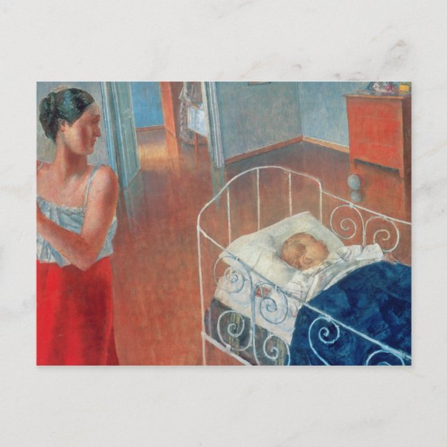 Sleeping Child, 1924 Postcard (Front)