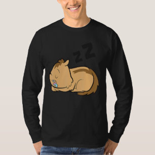 Sleeping Chipmunk Lazy Chipmunk T-Shirt