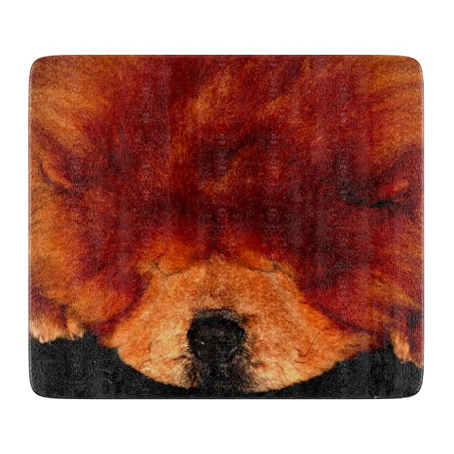 Sleeping Chow Chow cbcna Cutting Board (Front)