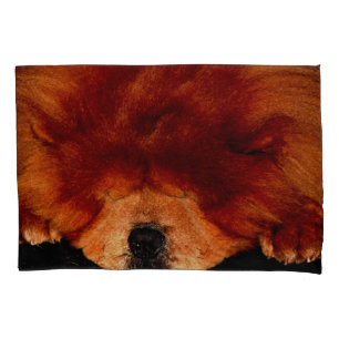Sleeping Chow Chow pccnm Pillowcase