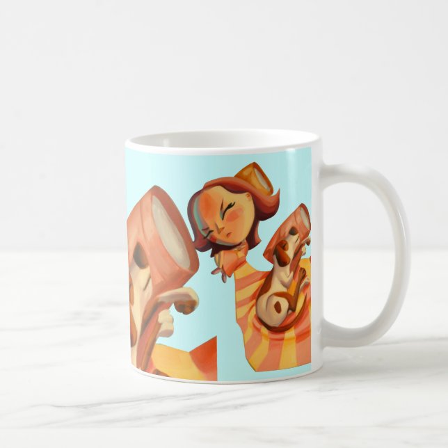 Sleeping Coffee Mug (Right)