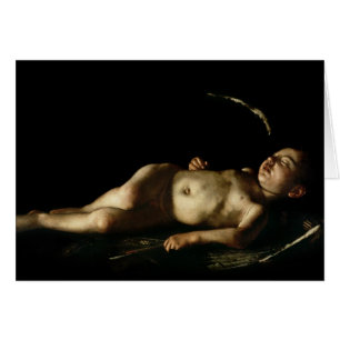 Sleeping Cupid, 1608