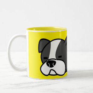 Sleeping Dog Two-Tone Coffee Mug