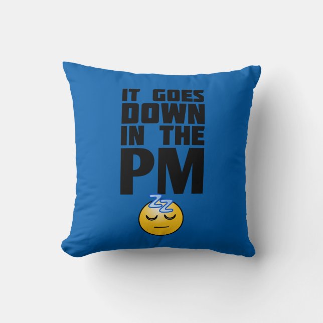 Sleeping Emoji Pillow (Front)
