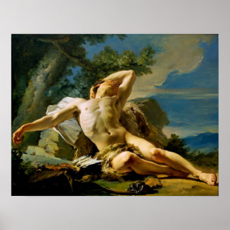 Sleeping Endymion Poster