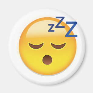 Sleeping Face Emoji Magnet