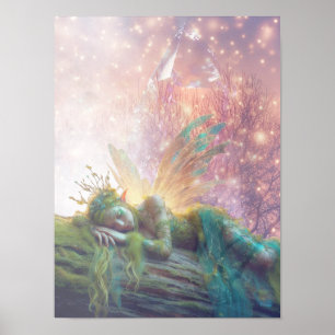 Sleeping Fairy Poster
