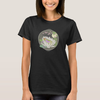Sleeping Flower Fairy Moonlight Stars T-Shirt
