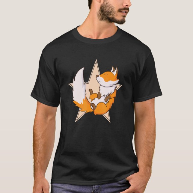 Sleeping Fox T-Shirt (Front)