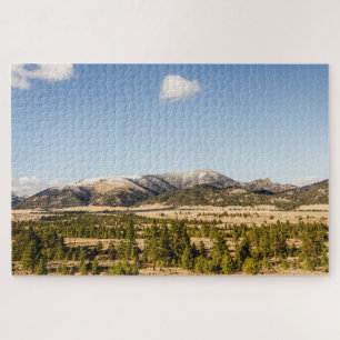 Sleeping Giant With Early Snow - 1014 piece Jigsaw Puzzle
