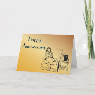 Sleeping Girl Anniversary Celebration Art Template