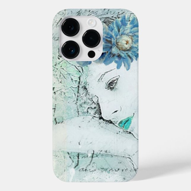 Sleeping Green Girl  Case-Mate iPhone Case (Back)