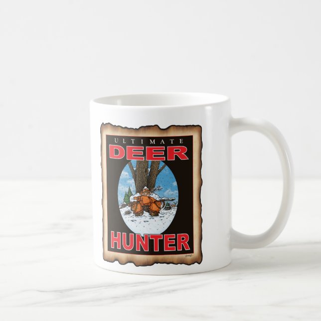 SLEEPING GUN HUNTER COFFEE MUG (Right)
