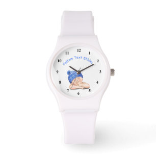 Sleeping Happy Baby Watch Gift - Custom Text
