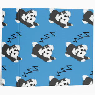Sleeping Havanese Dog Animals Lover ZZZ Pet Owner Binder