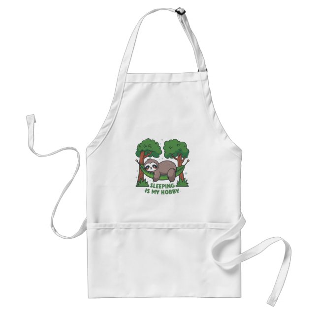  Sleeping is my hobby Standard Apron (Front)