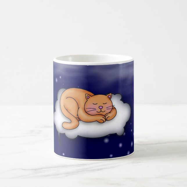 Sleeping Kitty Mug (Center)