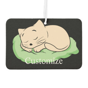 Sleeping Kitty Thunder_Cove Air Freshener