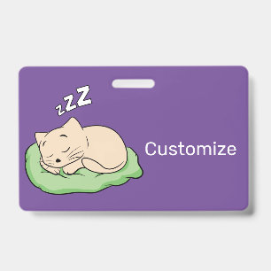 Sleeping Kitty Thunder_Cove Badge