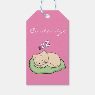 Sleeping Kitty Thunder_Cove Gift Tags