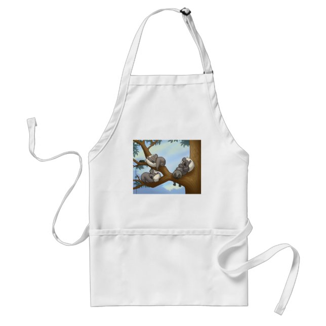 Sleeping Koala Apron (Front)