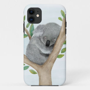 Sleeping Koala Bear iPhone Case