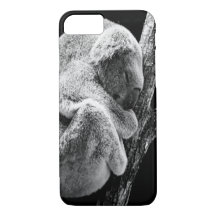Sleeping koala bear phone protection case