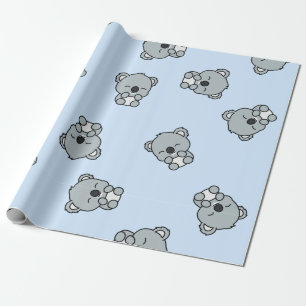 Sleeping Koala Wrapping Paper
