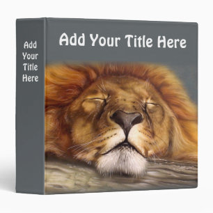 Sleeping Lion Binder