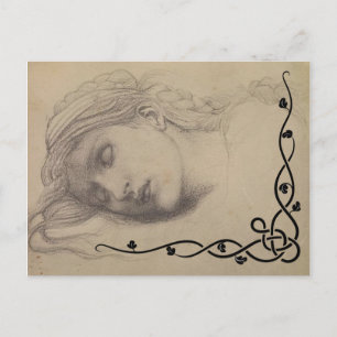 Sleeping Maiden Postcard