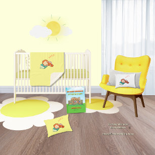 Sleeping Monkey Accent Pillow by Adiela Akoo