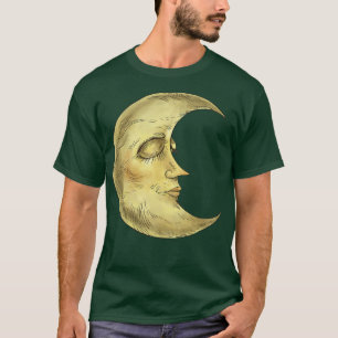 Sleeping Moon Viking Pagan Wicca795 T-Shirt