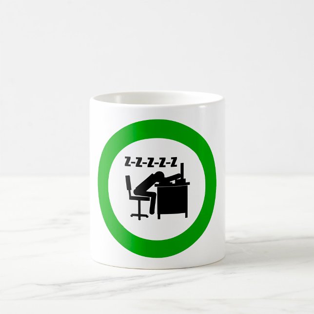 Sleeping Office Worker Coffee Mug (Creator Uploaded)