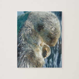 Sleeping Otter Jigsaw Puzzle