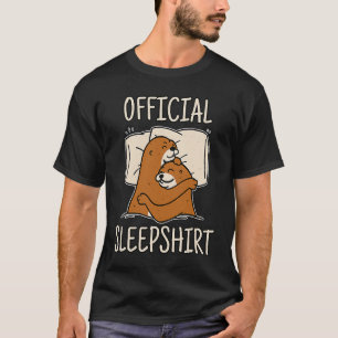Sleeping Otter perfect for otter sleep T-Shirt