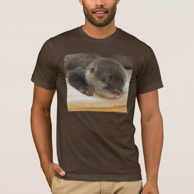 Sleeping Otter T-Shirt (Front)
