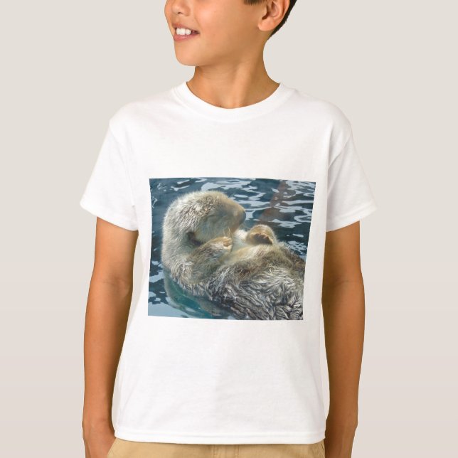 Sleeping Otter T-Shirt (Front)