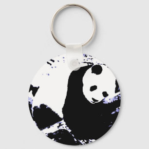 Sleeping Panda Keychain