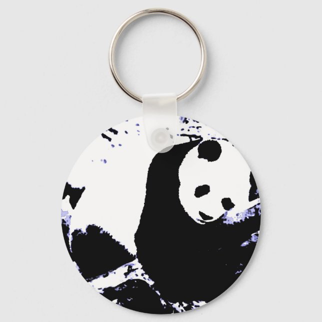 Sleeping Panda Keychain (Front)