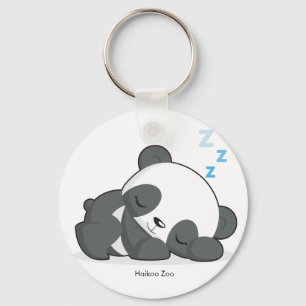 Sleeping Panda Keychain