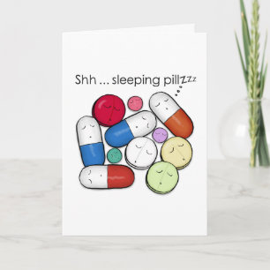 Sleeping Pills-Medication Card