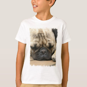 Sleeping Pug Kid's T-Shirt